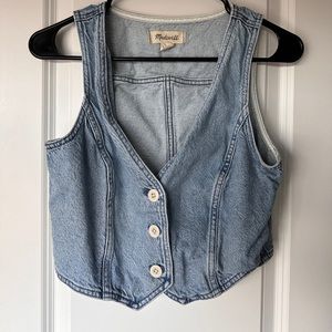 Madewell Denim Vest